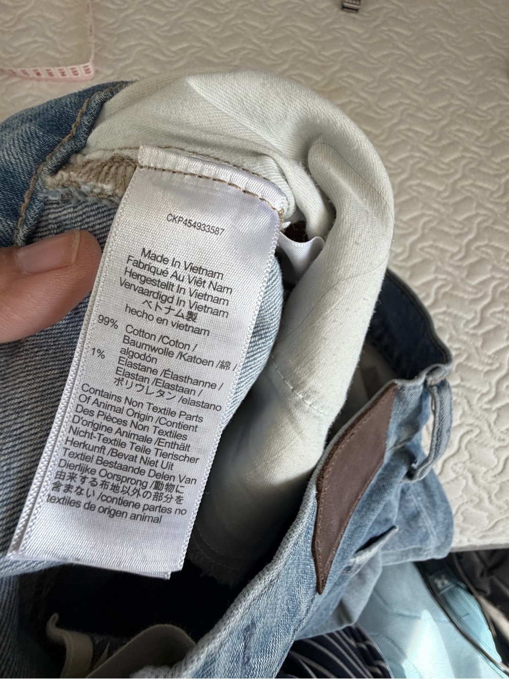 Madewell Perfect Vintage Full-Length Jeans Women’s 23 Light Wash High Rise - Picture 5 of 11